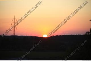 Photo Texture of Sunset Sky 0002